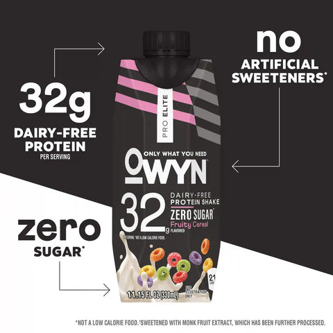 Fruity Cereal Pro Elite Protein Shake