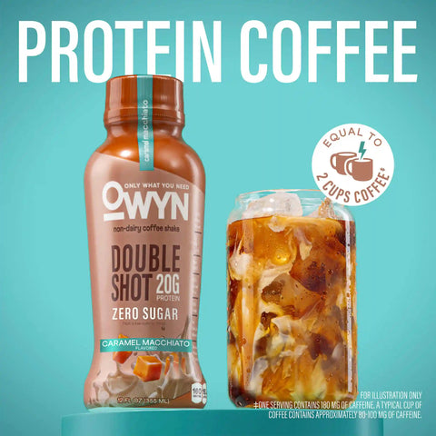 Caramel Macchiato Protein Coffee Shake