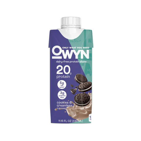 Cookies and Creamless Protein Shake