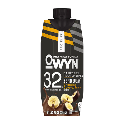 Chocolate Covered Banana Pro Elite Protein Shake