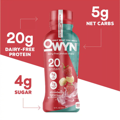 Strawberry Banana Protein Shake