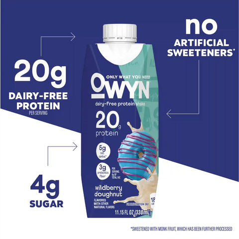 Wildberry Donut Protein Shake Carton