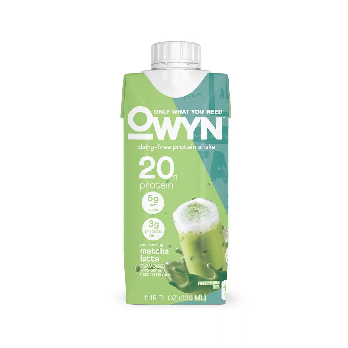 Matcha Latte Protein Shake Carton